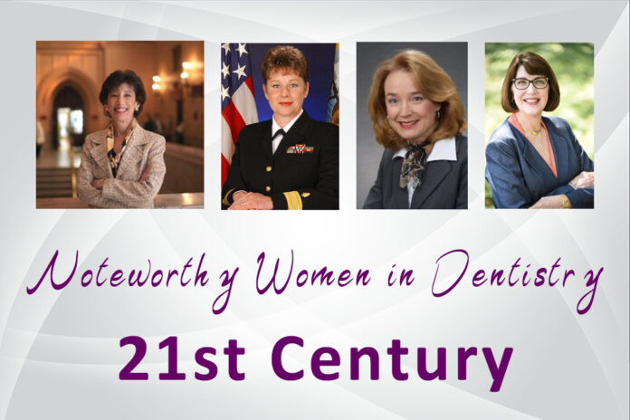 noteworthy women in dentistry 21st century